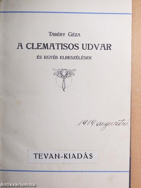 A clematisos udvar