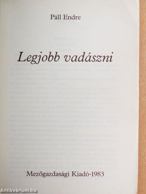 Legjobb vadászni