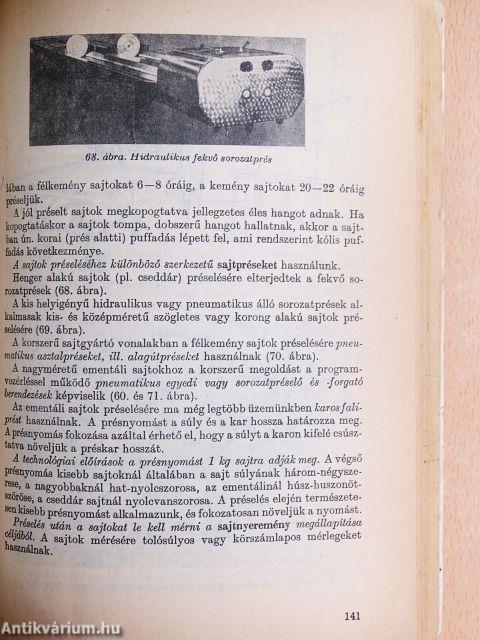 Szakágazati technológia - Tejipar II.