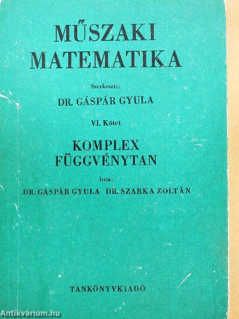 Műszaki matematika VI.