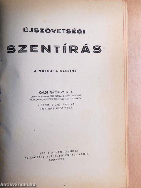 Újszövetségi Szentírás