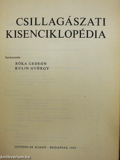 Csillagászati kisenciklopédia