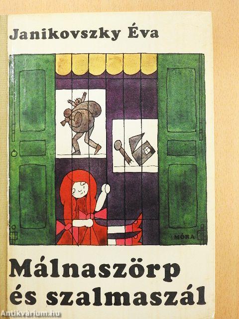 Málnaszörp és szalmaszál