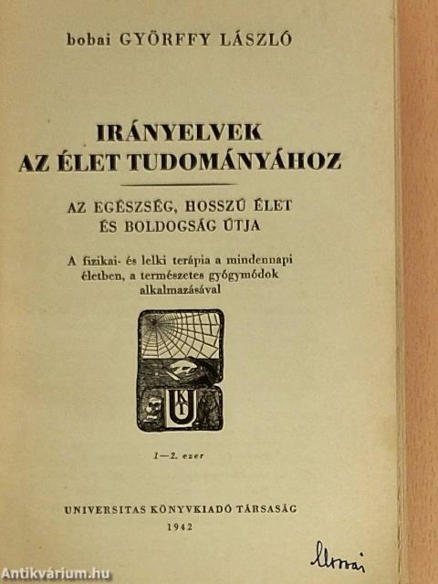 Irányelvek az élet tudományához