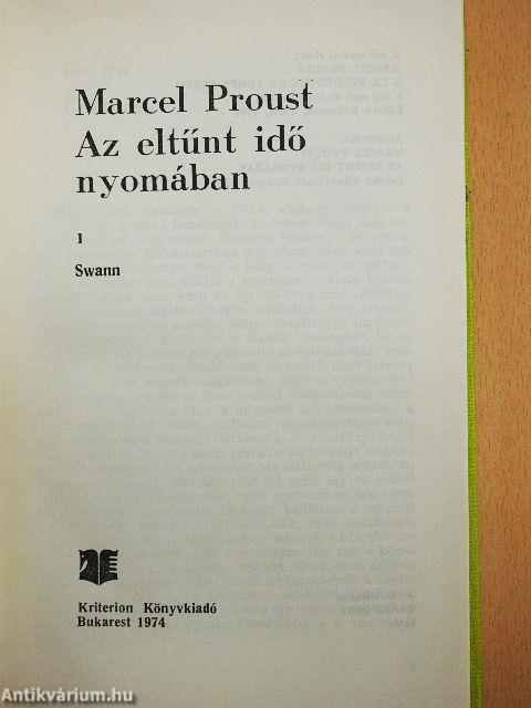 Az eltűnt idő nyomában I.