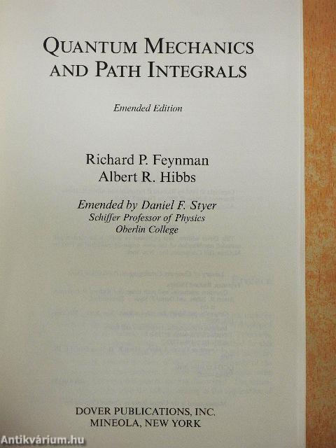 Quantum Mechanics and Path Integrals