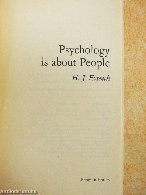 Psychology is About People