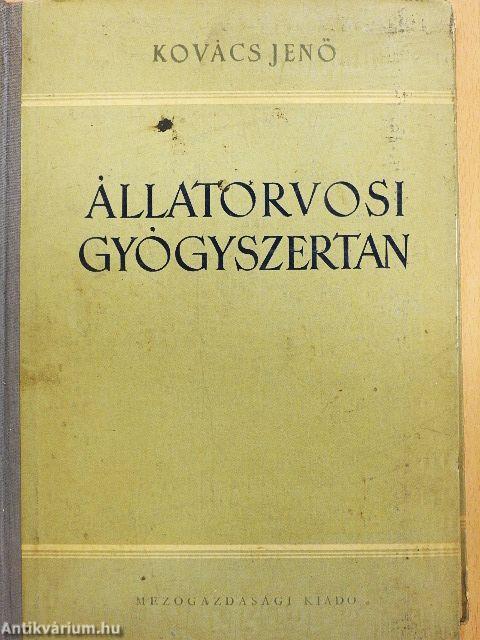 Állatorvosi gyógyszertan