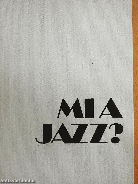 Mi a jazz?