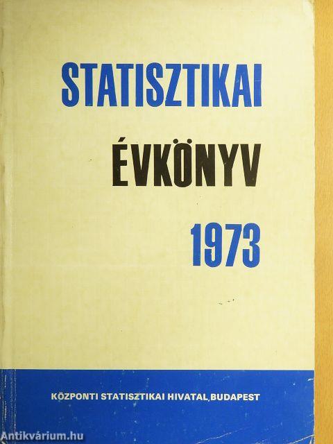 Statisztikai Évkönyv 1973.