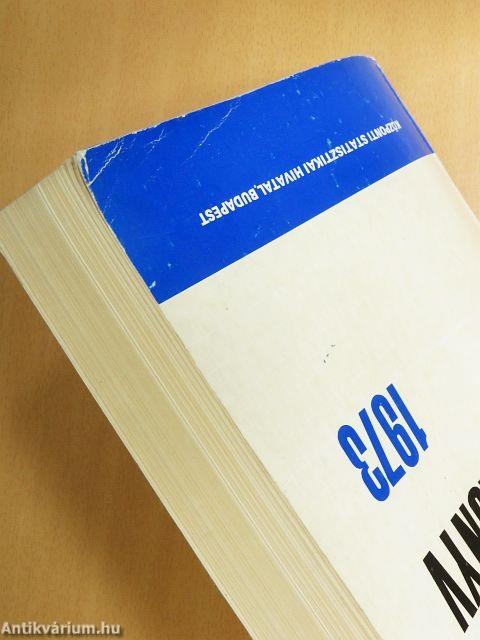 Statisztikai Évkönyv 1973.