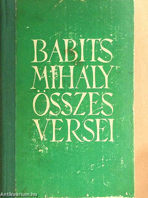 Babits Mihály összes versei