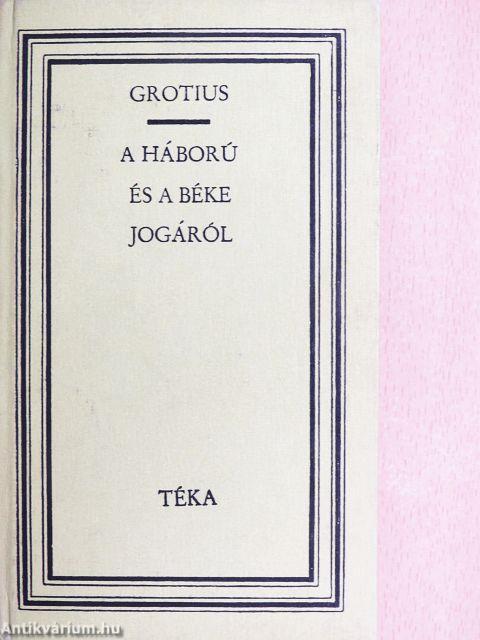A háború és a béke jogáról