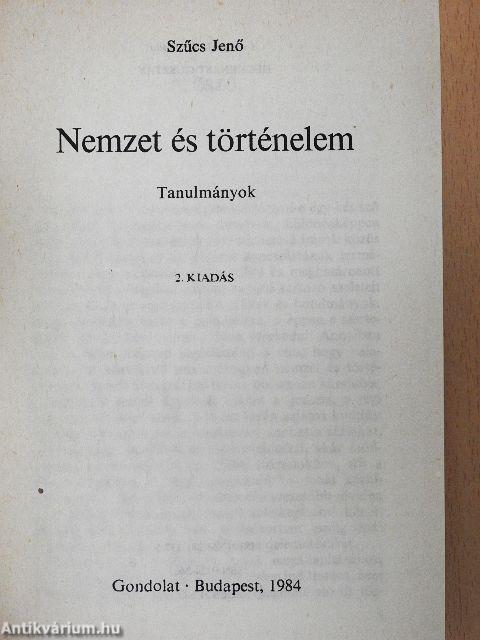 Nemzet és történelem
