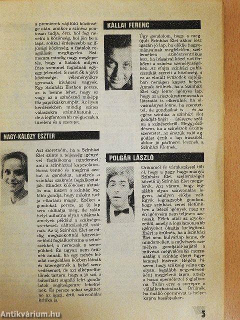 Színházi Élet 1990/2.