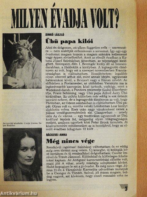 Színházi Élet 1990/9.
