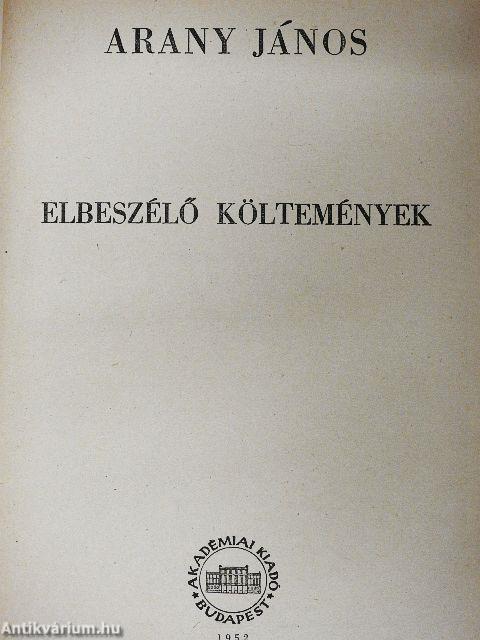 Arany János összes művei III.