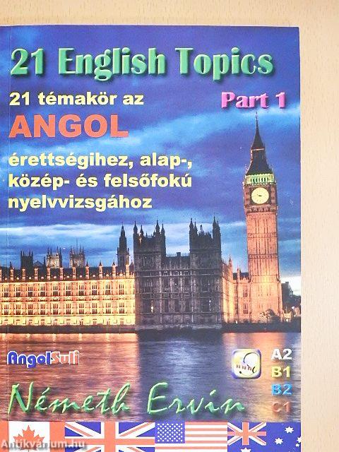21 English Topics Part 1