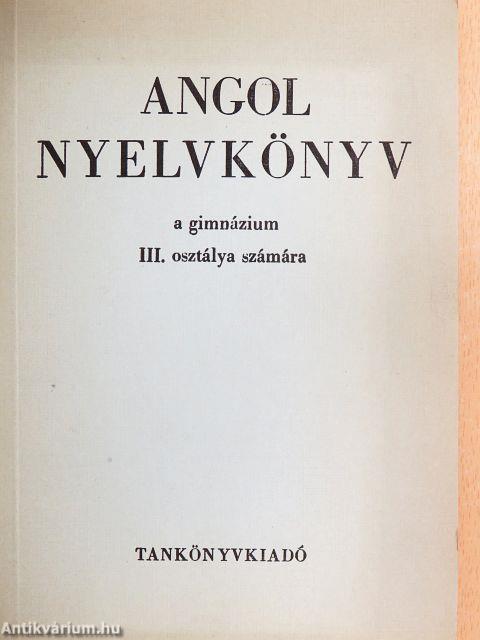 Angol nyelvkönyv III.