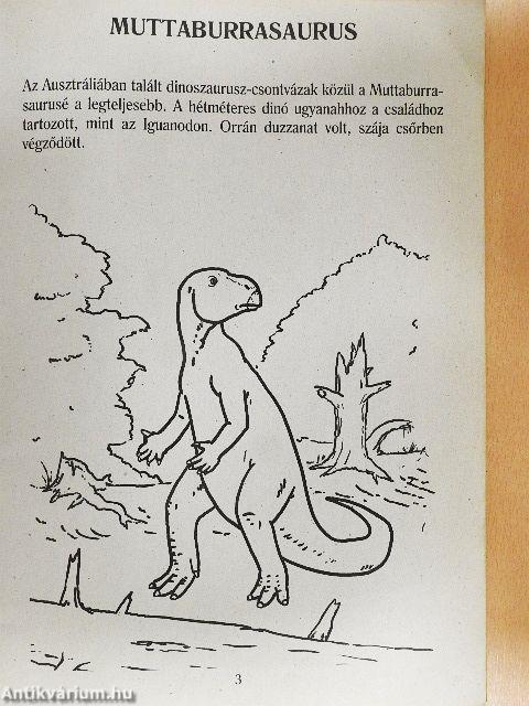 Dinoszaurusz kifestő 2.