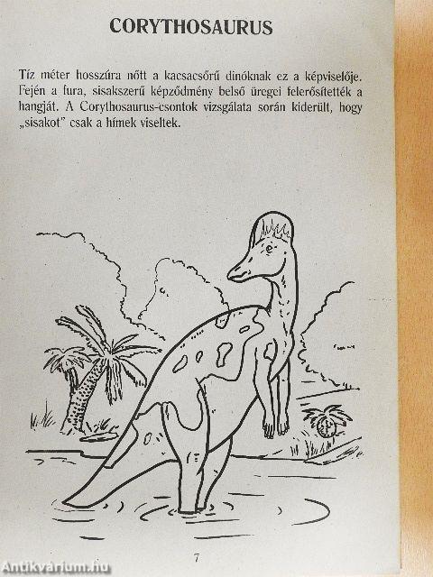 Dinoszaurusz kifestő 2.