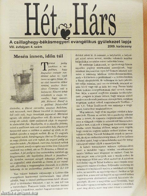 Hét Hárs 2009. karácsony