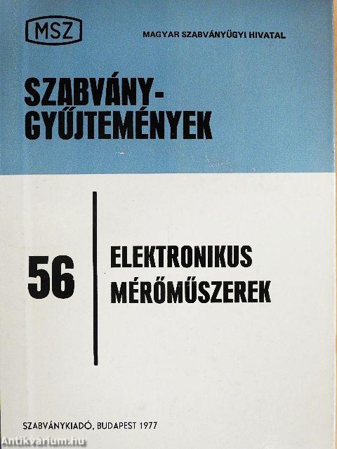 Elektronikus mérőműszerek