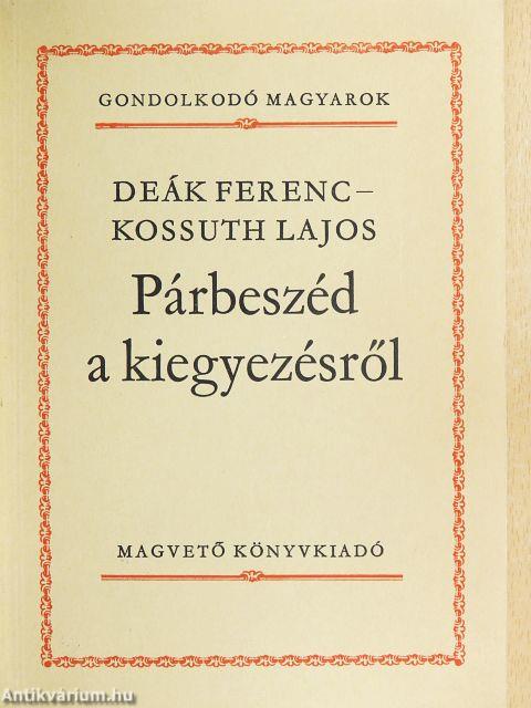 Párbeszéd a kiegyezésről