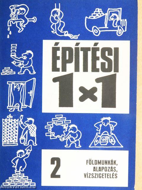 Földmunkák, alapozás, vízszigetelés