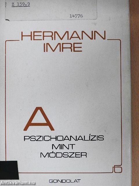 A pszichoanalízis mint módszer