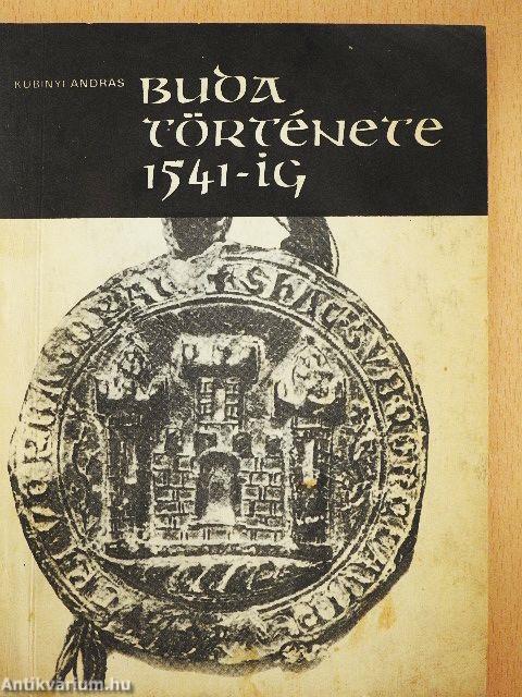 Buda története 1541-ig