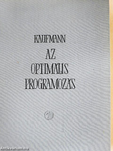 Az optimális programozás