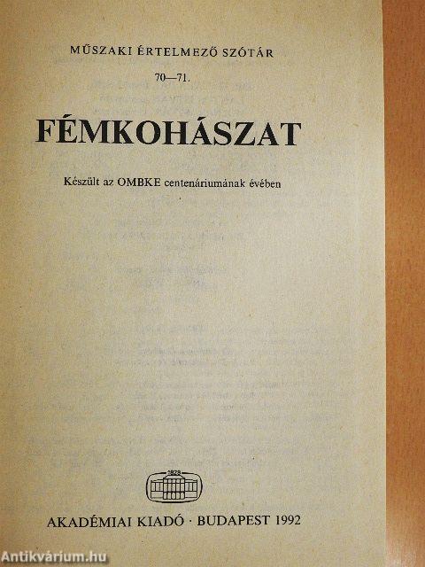 Fémkohászat