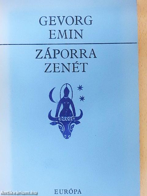 Záporra zenét