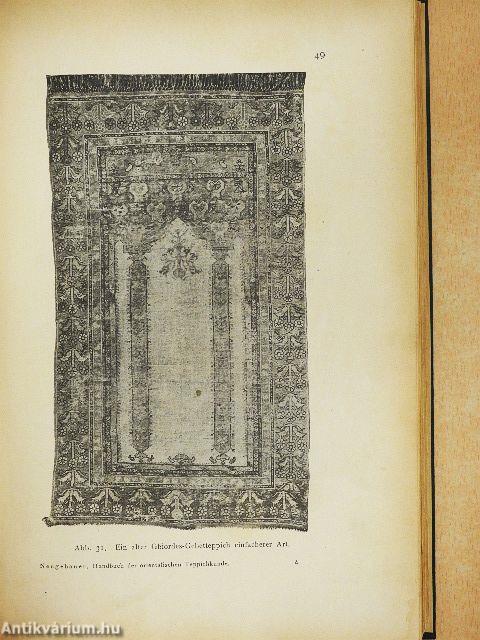 Handbuch der Orientalischen Teppichkunde