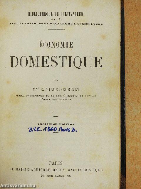 Économie Domestique