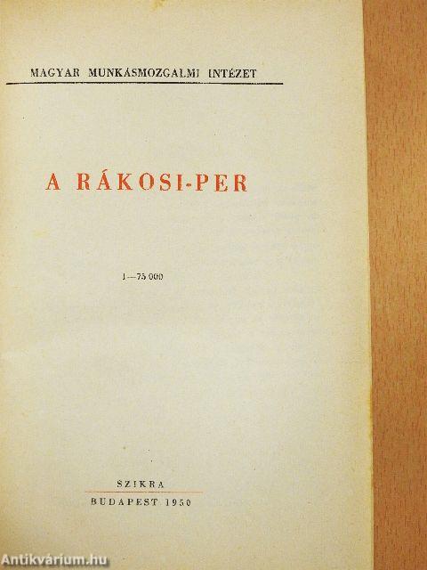 A Rákosi-per