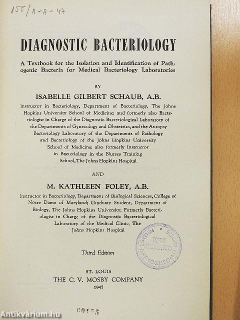 Diagnostic Bacteriology
