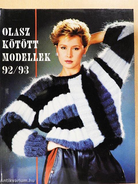 Olasz kötött modellek 92/93