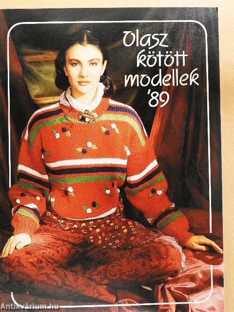 Olasz kötött modellek '89