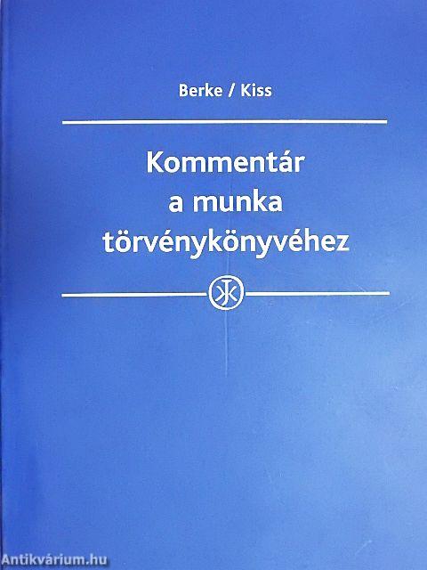 Kommentár a munka törvénykönyvéhez