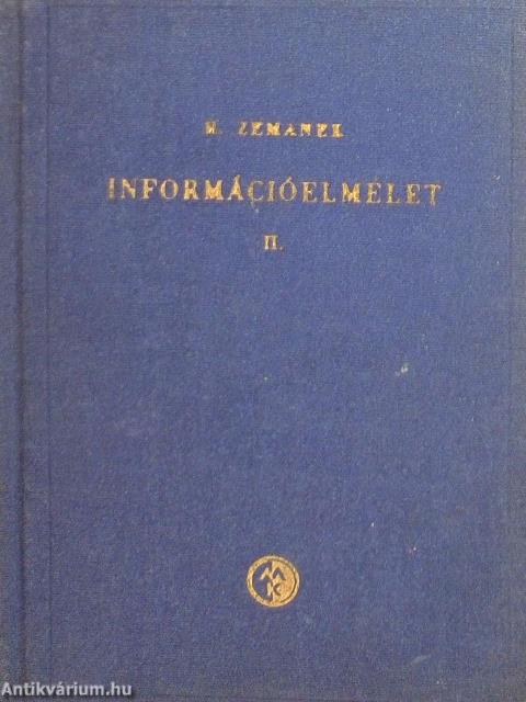 Információelmélet II. 