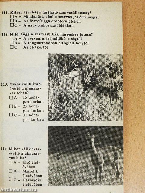 500 kérdés a vadgazdálkodásról