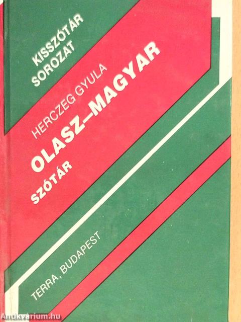 Olasz-magyar szótár