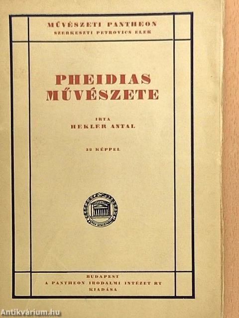 Pheidias művészete