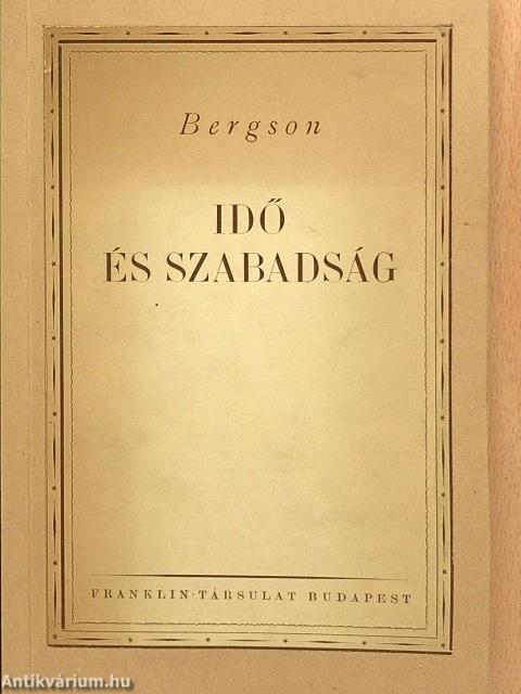Idő és szabadság