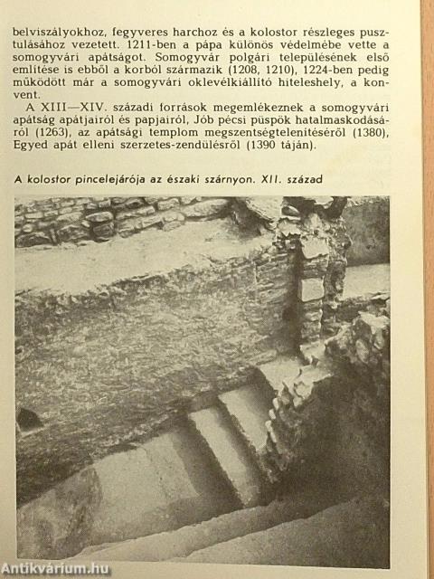 Somogyvár - Bencés apátság romjai