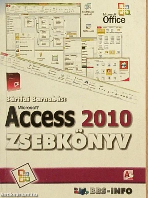 Microsoft Access 2010 zsebkönyv