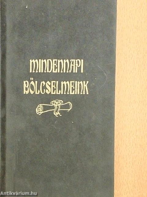 Mindennapi bölcselmeink