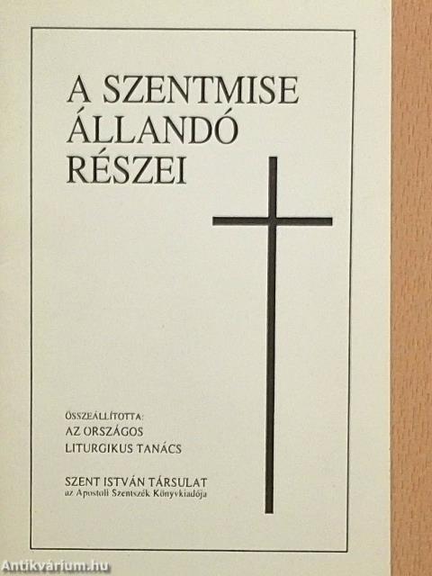 A szentmise állandó részei